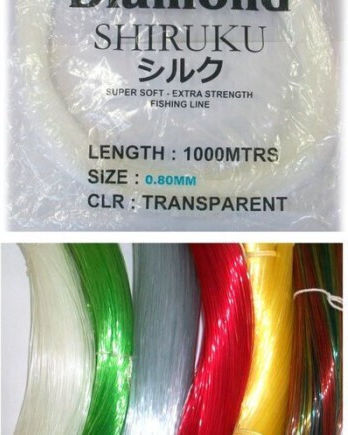 Fishing Line Matza Shiruku 1000m Black Diamond White 0.350 mm