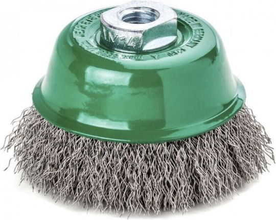 Lessmann Bohrdrahtbürste Glocke Eckiges Rad Inox Durchmesser 60mm 421.367