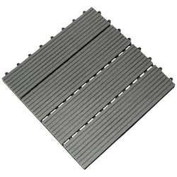 Forestar WPC Tile Grey 30x30cm