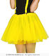Carnival Skirt Yellow for Halloween 1pcs