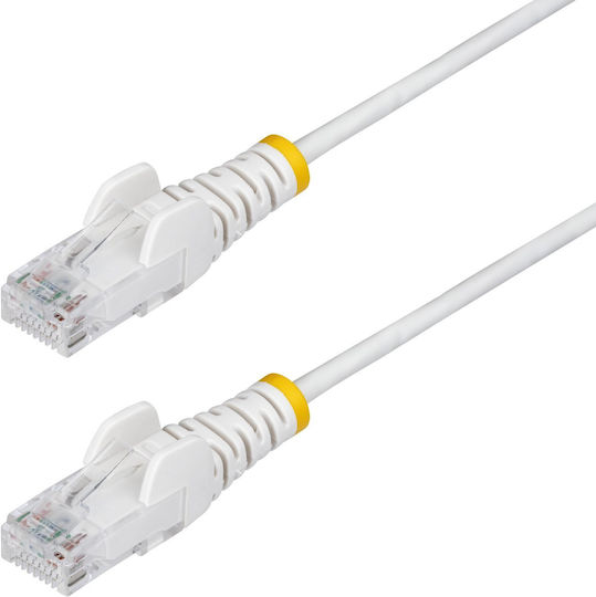 StarTech U/UTP Cat.6 Ethernet Network Cable 1.5m White