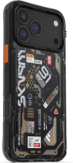 Skinarma Umschlag Rückseite Kunststoff Schwarz (iPhone 17 Pro Max)