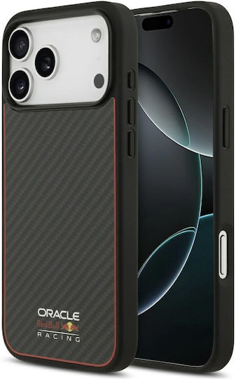 Red Bull Back Cover Aramid Fiber / Plastic / Silicone Black (iPhone 17 Pro Max)