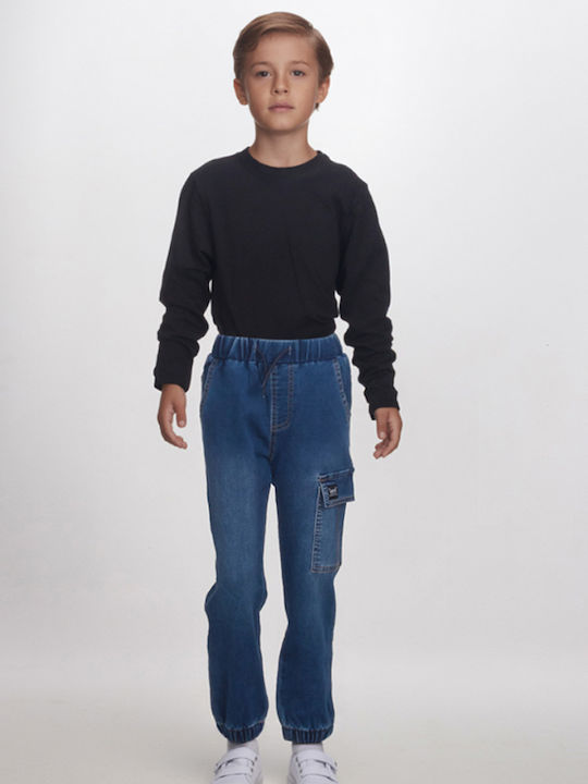 Joyce Kinder Schlaghose Jeans Dunkelblau
