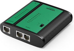 Rj45 Rj14 Rj12 Rj9 Cable Tester Ugreen Nw167 10950 Black Rj45 Rj14 Rj12 Rj9 Cable Tester Ugreen Nw167 10950 Black