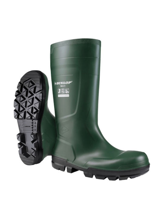Cizme de Protecție Dunlop S5 Work-it cu Bombeu din Oțel