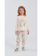 Happy People Kids Nightwear Winter Pink Pajama Set