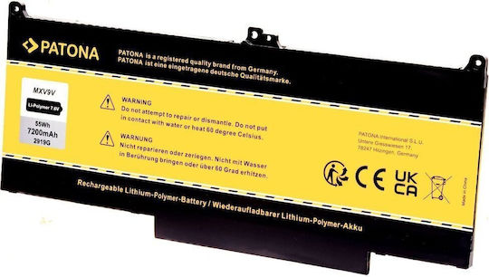 Patona Συμβατή Μπαταρία για Dell Latitude DELL Latitude 13 5300, 7300 με 7200mAh