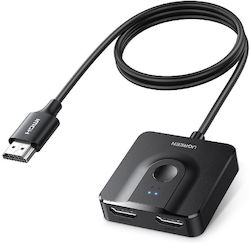 HDMI Switch Bidirectional 2 Ports Ugreen Cm311 70607 4k/60hz 340637 HDMI Switch Bidirectional 2 Ports Ugreen Cm311 70607 4k/60hz 340637
