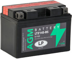 LP Batteries Мотоциклетна батерия YTZ14S-BS с капацитет 11.2Ах