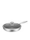 Edenberg Pan With Lid made of Stainless Steel with Non-Stick Coating 22cm