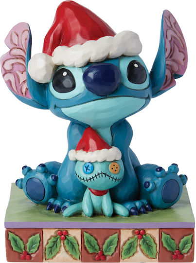 Dekorative Figur Stitch Weihnachten 14 Cm