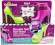 Crayola Hot Heels Комплект За Рисуване Модни Обувки Бутик Зелено Розово 800062-1