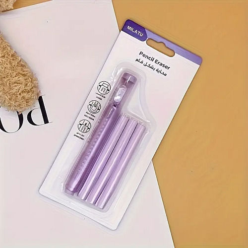 Γόμα Πλαστική Θήκη Στυλό Ανταλλακτικά Purple