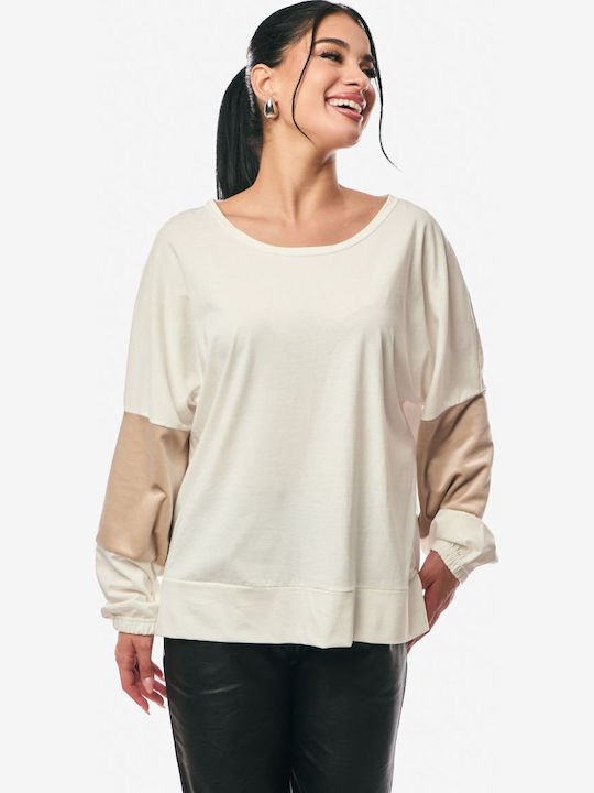 Women's Blouse Cotton Ecru