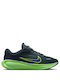 Stellar Ride Kids Sports Shoes Running with Laces Green