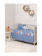 Naf Naf Little Zoo 301 Blue Κουβερλί Κουβερλί Σετ
