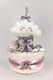 Dama Koupa Handmade Diaper Cake pentru Fetiță