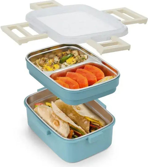 Aj O-Bento Cutie De Prânz Albastră 1.2lt