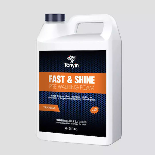 Tonyin Pre Washing Foam Touchless 1:50-1:80 Pre Washing Foam 4L