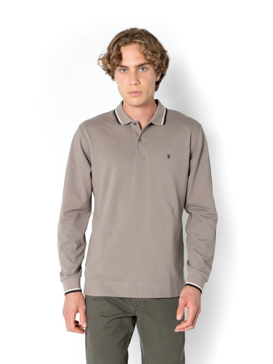The Bostonians Polo Long Sleeve Blouse Elephant
