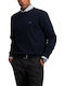 Long Sleeve Navy Sweater