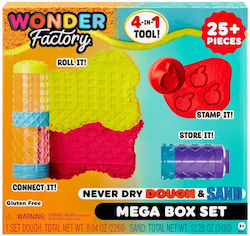 Mga Wonder Factory Never Dry Dough & Sand Mega Box Set 595298