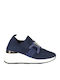 Adidași Flatforms Pentru Femei Albastru