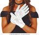 Carnival Gloves White 1pcs