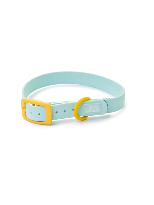 Unicord Wasserfestes Color Blocking Hundehalsband Hundehalsband Blau 30-36cm S
