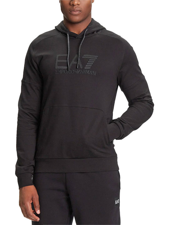 Emporio Armani Black cu Glugă
