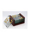 Galifas Coaster Glass with Stand 9x9cm 6pcs