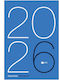 Patakis Commercial Daily Diary 2026 17x24cm