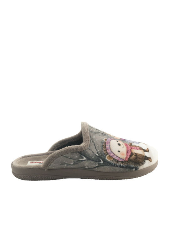 Adam's Shoes Winter Damen Hausschuhe Rosa