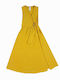 Summer Dress for Wedding / Christening Mustard