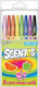 Scentos 41102 Buntstifte Set 8 Düfte Flexibel Langanhaltender Duft Mehrfarbig