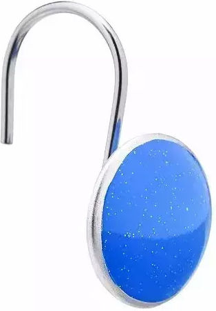 Комплект Декоративни Куки За Закачане За Душ Jup 5313001 Кръгла Форма Синьо 12 Бройки Комплект Декоративни Куки За Закачане За Душ Jup 5313001 Кръгла Форма Синьо 12 Бройки