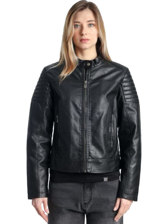 Jachetă de femei Biker Jacket Negru