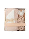 Bimbidreams Blanket Nursery Swaddling Blankets Bamboo Pink 75x90cm