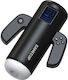 Smd Stellar Male Masturbator Realistic Textured Vagina 4 Sucking & 9 Vibration Modes Black