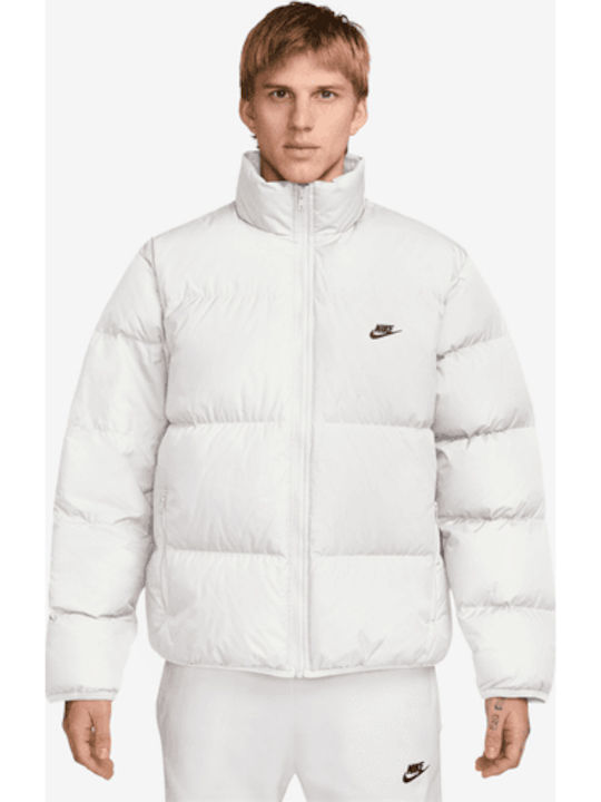 Nike Μπουφάν Puffer Λευκό