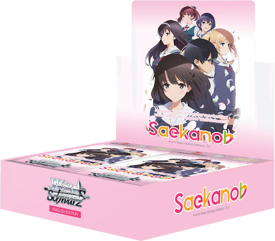 Weiß Schwarz Saekano How to Raise a Boring Girlfriend Flat Booster Display 16 Packs En