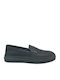 Δερμάτινα Γυναικεία Loafers σε Μαύρο Χρώμα