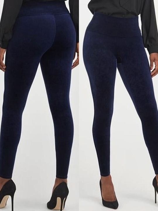 Frauen Leggings Hochgeschnitten Blue