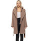 Femeie Dk Beige Palton