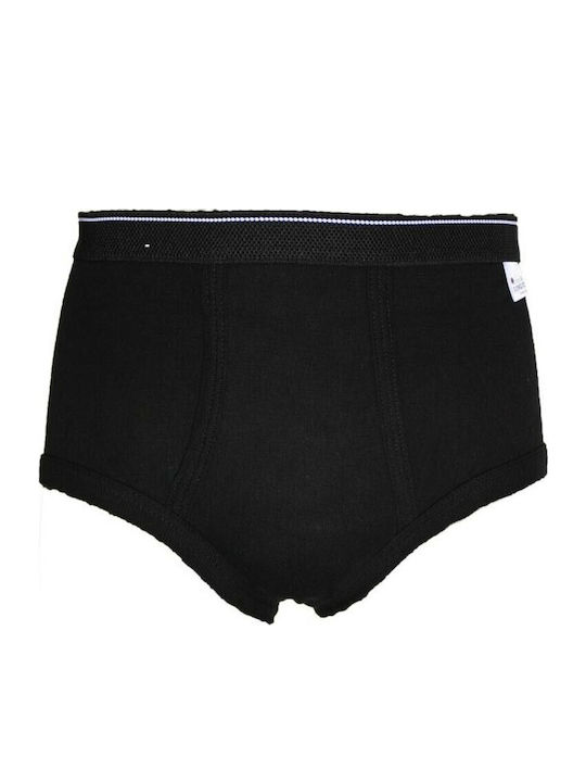 Herren Slips Schwarz 1Packung