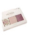 Βαμβακερά Damen Slip 3Pack mit Spitze Salmon, Burgundy, Floral