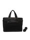 Leather Men's Briefcase Black