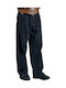 Men's Jeans Pants with Loose Baggy Fit Washed Black 142010087 WBL