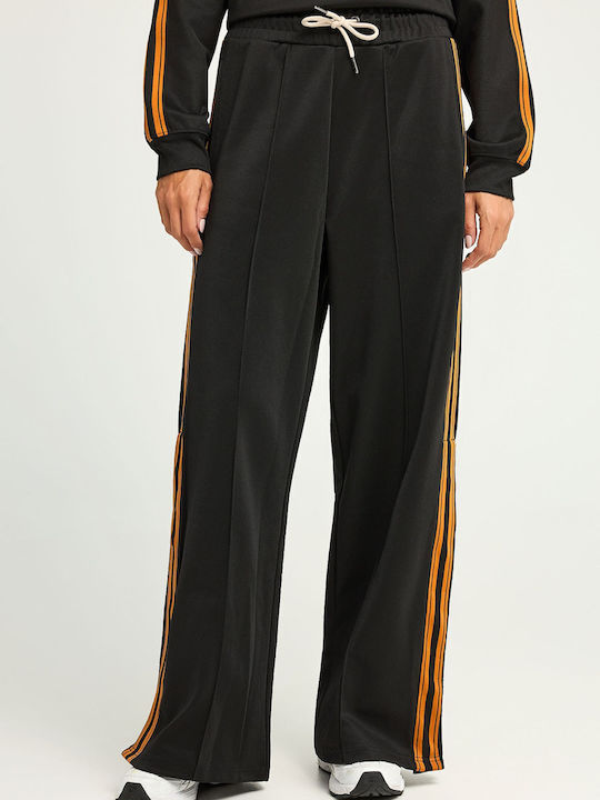 Funky Buddha Sweatpants Flared Black